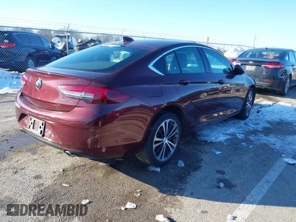 2019 Buick Regal Preferred II with VIN W04GM6SX0K1008235, listed as a IAAI auction lot 41315020 with 77,008 mi miles and . Bid and sale history available at DreamBid. Image 4.
