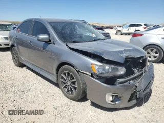 2017 Mitsubishi Lancer ES with VIN JA32U2FU2HU001172, listed as a Copart auction lot 69056794 with 124,450 mi miles and Salvage Title. Bid and sale history available at carsss.com. Image 4.