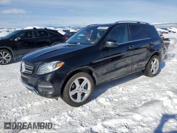 2016 Mercedes-Benz GLE 350 with VIN 4JGDA5HB8GA743832, listed as a Copart auction lot 89203865 with 113,781 mi miles and Salvage title. Bid and sale history available at DreamBid. Image 1.
