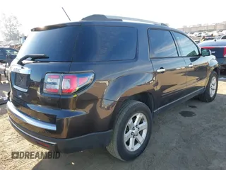 2014 GMC Acadia SLE with VIN 1GKKRNED0EJ359443, listed as a IAAI auction lot 41881129 with 100,998 mi miles and . Bid and sale history available at carsss.com. Image 4.