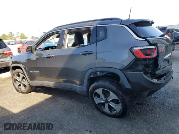 2017 Jeep Compass Latitude with VIN 3C4NJCBB6HT669441, listed as a Copart auction lot 49225475 with 61,568 mi miles and Salvage title. Bid and sale history available at DreamBid. Image 2.