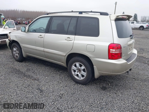 2001 Toyota Highlander z VIN JTEHF21A610039967, wystawiony jako IAAI lot #41512285 z przebiegiem 123 059 mil mil oraz . Historia ofert i sprzedaży dostępna na DreamBid. Obrazek 3.