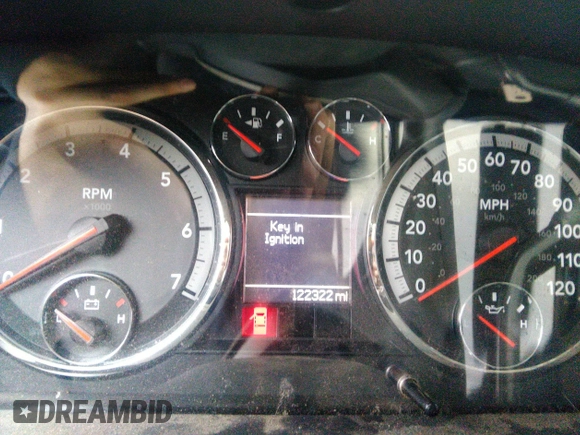 2011 Ram 1500 Sport with VIN 1D7RV1GT1BS513415, listed as a IAAI auction lot 35622425 with 122,322 mi miles. Bid and sale history available at carsss.com. Image 7.