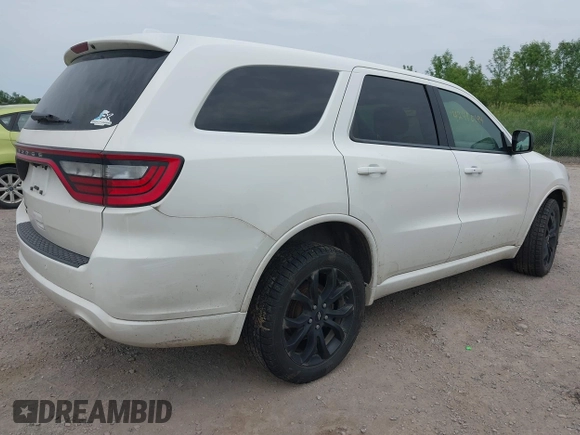 2019 Dodge Durango SXT Plus with VIN 1C4RDJAG0KC848670, listed as a IAAI auction lot 42480194 with 106,260 mi miles and . Bid and sale history available at DreamBid. Image 4.