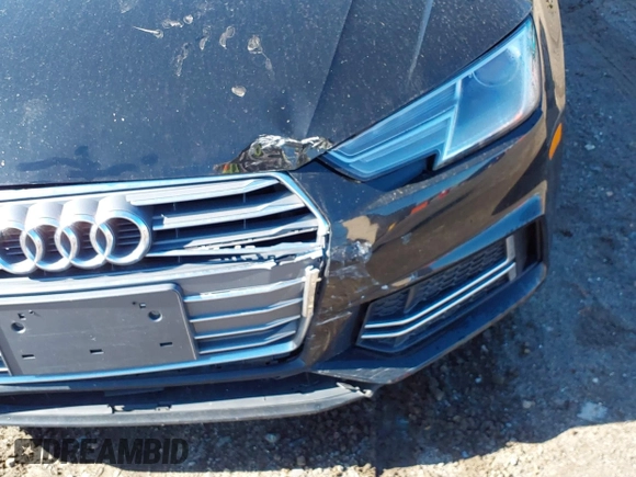 2018 Audi A4 Premium with VIN WAUKMAF41JN018702, listed as a IAAI auction lot 41770021 with 68,128 mi miles. Bid and sale history available at carsss.com. Image 6.