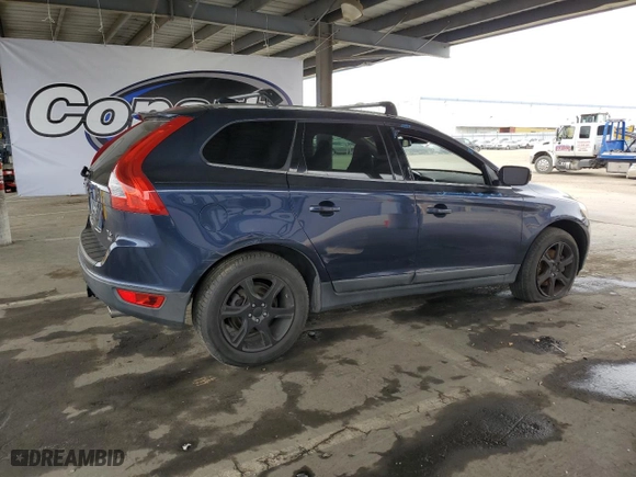 2013 Volvo XC60 T6 with VIN YV4902DZ9D2442570, listed as a Copart auction lot 53740865 with 152,701 mi miles and Clean Title. Bid and sale history available at carsss.com. Image 3.