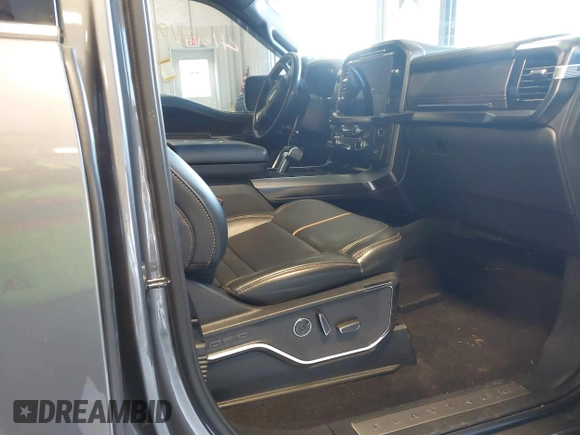 2022 Ford F-150 XL with VIN 1FTFW1E88NFA39758, listed as a IAAI auction lot 41619195 with 87,294 mi miles. Bid and sale history available at carsss.com. Image 5.
