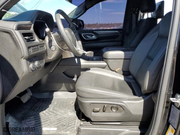 2023 Chevrolet Tahoe Z71 with VIN 1GNSKPKDXPR401631, listed as a Copart auction lot 47016145 with 14,155 mi miles and Clean Title. Bid and sale history available at carsss.com. Image 7.