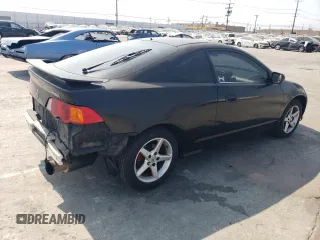 2003 Acura RSX with VIN JH4DC53823C002809, listed as a Copart auction lot 71439684 with 145,552 mi miles and Salvage Title. Bid and sale history available at carsss.com. Image 3.