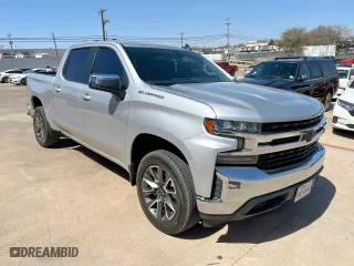 2019 Chevrolet Silverado 1500 LT with VIN 3GCPWCEK2KG134340, listed as a Copart auction lot 50089435 with 61,193 mi miles and Clean Title. Bid and sale history available at carsss.com. Image 1.