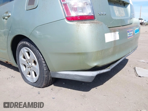 2007 Toyota Prius with VIN JTDKB20U377653926, listed as a IAAI auction lot 42175428 with 198,500 mi miles. Bid and sale history available at carsss.com. Image 6.