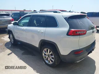 2015 Jeep Cherokee Limited with VIN 1C4PJLDS8FW566065, listed as a IAAI auction lot 42032563 with 181,937 mi miles and . Bid and sale history available at DreamBid. Image 3.