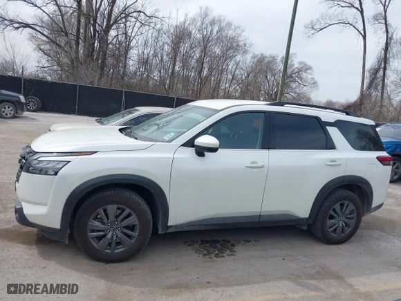 2024 Nissan Pathfinder SV with VIN 5N1DR3BA1RC274037, listed as a IAAI auction lot 41795475 with 40,079 mi miles. Bid and sale history available at carsss.com. Image 15.