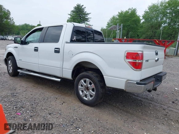 2014 Ford F-150 XL with VIN 1FTFW1CT0EKF51223, listed as a IAAI auction lot 42117076 with 176,505 mi miles. Bid and sale history available at carsss.com. Image 3.