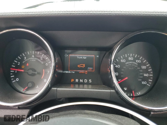 2017 Ford Mustang GT with VIN 1FA6P8CF4H5270566, listed as a Copart auction lot 58451715 with 78,635 mi miles and Salvage title. Bid and sale history available at DreamBid. Image 9.