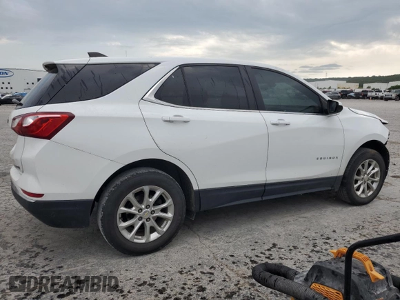 2021 Chevrolet Equinox LT with VIN 2GNAXUEV5M6124913, listed as a Copart auction lot 58450615 with 97,415 mi miles and Salvage title. Bid and sale history available at DreamBid. Image 3.