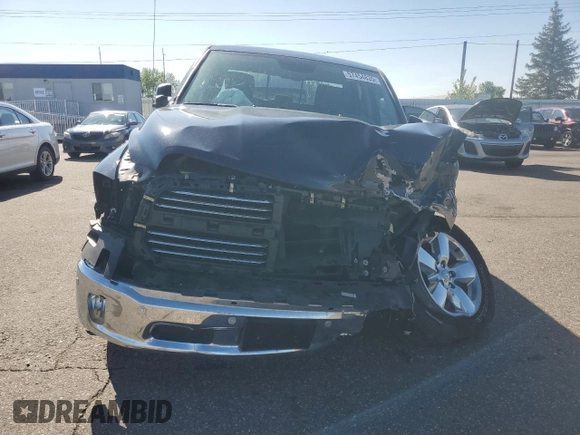 2018 Ram 1500 Big Horn with VIN 1C6RR7LT6JS298093, listed as a Copart auction lot 57454835 with 57,638 mi miles and Salvage title. Bid and sale history available at DreamBid. Image 5.