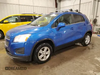 2015 Chevrolet Trax LT with VIN KL7CJRSBXFB101120, listed as a Copart auction lot 51531845 with 133,587 mi miles and Clean Title. Bid and sale history available at carsss.com. Image 1.