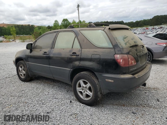 1999 Lexus RX 300 Luxury SUV with VIN JT6GF10U1X0026047, listed as a Copart auction lot 53750535 with 152,761 mi miles and Clean Title. Bid and sale history available at carsss.com. Image 2.