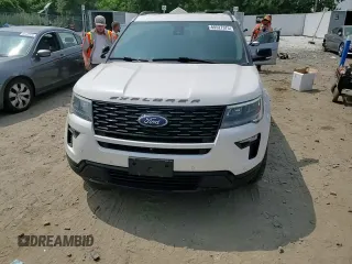 2018 Ford Explorer Sport z VIN 1FM5K8GTXJGA40833, wystawiony jako Copart lot #60527975 z przebiegiem 123 544 mil mil oraz Szkoda całkowita • Salvage title. Historia ofert i sprzedaży dostępna na DreamBid. Obrazek 14.