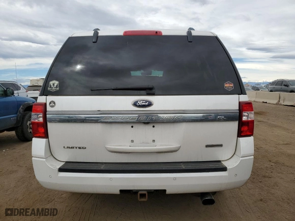 2016 Ford Expedition EL Limited with VIN 1FMJK2AT8GEF36304, listed as a Copart auction lot 50085385 with 103,212 mi miles and Salvage Title. Bid and sale history available at carsss.com. Image 6.