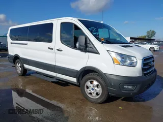 2020 Ford Transit Passenger XL with VIN 1FBAX2Y81LKA26321, listed as a IAAI auction lot 41110834 with Not Provided miles and . Bid and sale history available at DreamBid. Image 1.