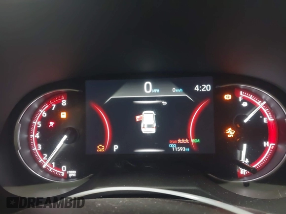2024 Toyota RAV4 LE with VIN 2T3G1RFV4RW483987, listed as a IAAI auction lot 42516823 with 11,593 mi miles and . Bid and sale history available at DreamBid. Image 7.