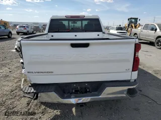 2019 Chevrolet Silverado 1500 LT with VIN 1GCRYDEK2KZ343568, listed as a Copart auction lot 71106664 with 131,737 mi miles and Salvage Title. Bid and sale history available at carsss.com. Image 6.