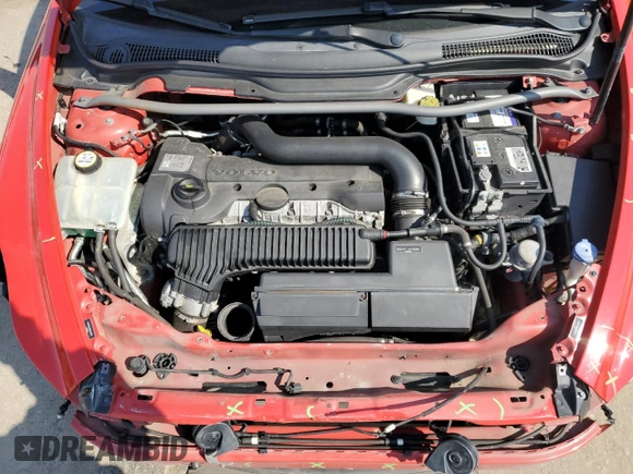 2011 Volvo C30 with VIN YV1672MK9B2245927, listed as a Copart auction lot 48177405 with 58,087 mi miles and Salvage Title. Bid and sale history available at carsss.com. Image 11.