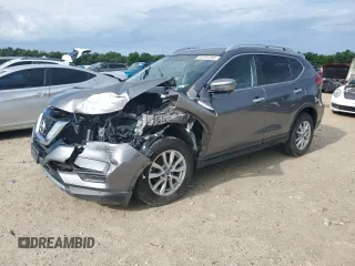 2017 Nissan Rogue SV with VIN KNMAT2MV8HP537053, listed as a Copart auction lot 62291285 with 89,517 mi miles and Salvage title. Bid and sale history available at DreamBid. Image 1.