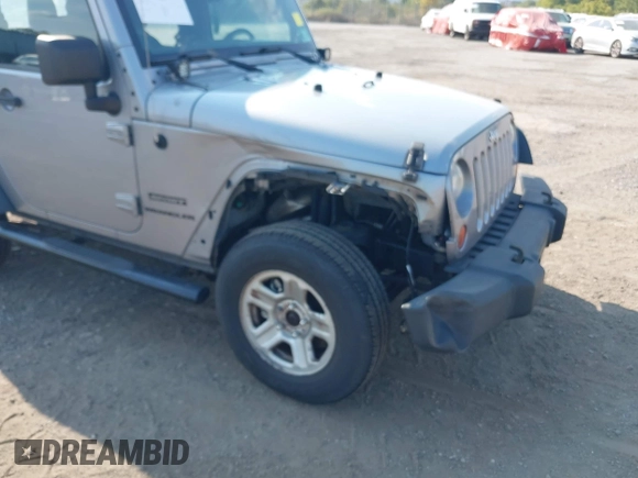 2013 Jeep Wrangler Sport with VIN 1C4AJWAG5DL639365, listed as a IAAI auction lot 40342277 with 117,109 mi miles and . Bid and sale history available at DreamBid. Image 6.