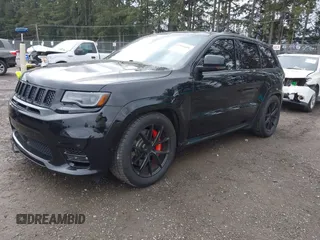 2017 Jeep Grand Cherokee SRT with VIN 1C4RJFDJ0HC790873, listed as a IAAI auction lot 41866806 with 37,785 mi miles. Bid and sale history available at carsss.com. Image 17.