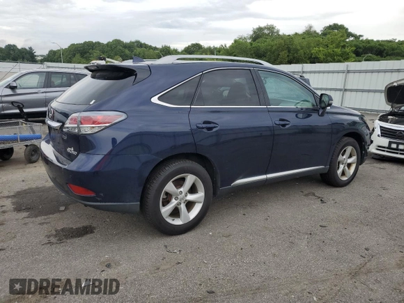2015 Lexus RX 350 with VIN 2T2BK1BA6FC287837, listed as a Copart auction lot 61810915 with 110,347 mi miles and Clean title. Bid and sale history available at DreamBid. Image 3.