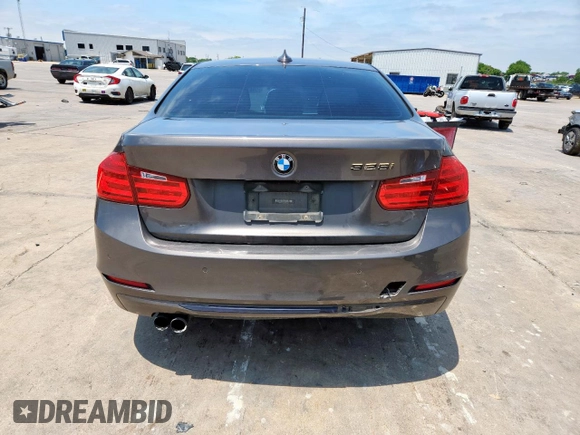 2015 BMW 3 Series 328i with VIN WBA3A5C55FF610865, listed as a Copart auction lot 59675825 with 186,429 mi miles and Salvage title. Bid and sale history available at DreamBid. Image 6.