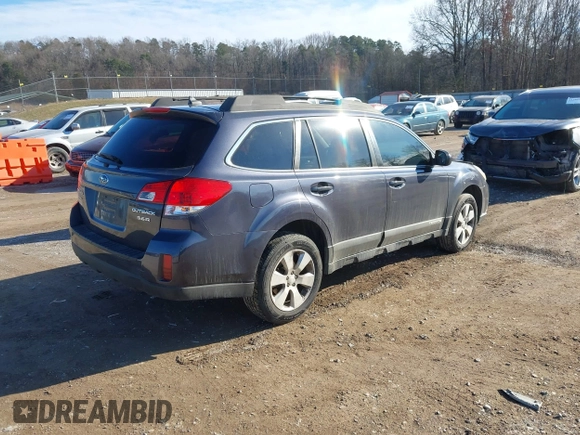 2011 Subaru Outback 3.6R Limited with VIN 4S4BRDJC9B2328048, listed as a IAAI auction lot 41393599 with 123,773 mi miles. Bid and sale history available at carsss.com. Image 4.