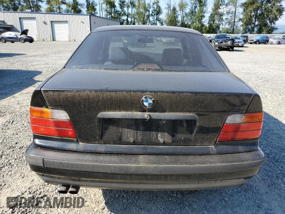 1995 BMW 3 Series 325i with VIN WBACB4320SFM25551, listed as a Copart auction lot 67548604 with 209,149 mi miles and Clean Title. Bid and sale history available at carsss.com. Image 6.
