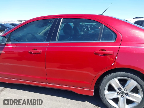 2010 Ford Fusion SPORT with VIN 3FAHP0KC4AR116752, listed as a IAAI auction lot 41839478 with 144,707 mi miles. Bid and sale history available at carsss.com. Image 14.