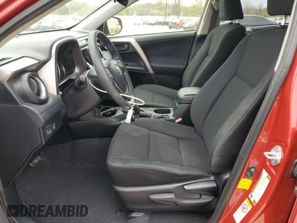 2016 Toyota RAV4 LE with VIN JTMZFREV2GJ060235, listed as a Copart auction lot 53372285 with 112,262 mi miles and Salvage Title. Bid and sale history available at carsss.com. Image 7.