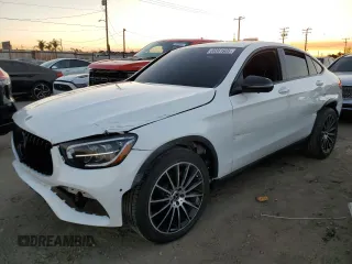 2021 Mercedes-Benz GLC with VIN W1N0J8EB6MG011810, listed as a Copart auction lot 88361905 with 54,286 mi miles and Salvage Title. Bid and sale history available at carsss.com. Image 1.