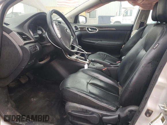 2015 Nissan Sentra SL with VIN 3N1AB7AP0FY344836, listed as a Copart auction lot 43078125 with 89,423 mi miles and Salvage Title. Bid and sale history available at DreamBid. Image 7.