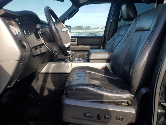 2012 Ford Expedition Limited with VIN 1FMJU2A57CEF17300, listed as a Copart auction lot 54051065 with 323,806 mi miles and Salvage title. Bid and sale history available at DreamBid. Image 7.
