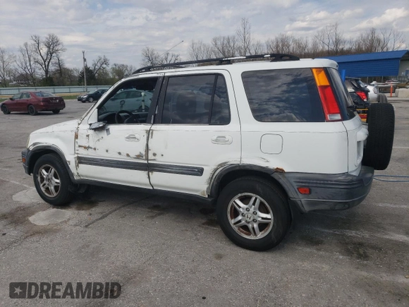1999 Honda CR-V EX with VIN JHLRD1868XC017277, listed as a Copart auction lot 50507545 with 323,379 mi miles and Salvage Title. Bid and sale history available at carsss.com. Image 2.