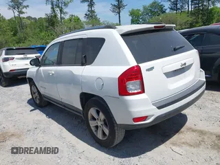 2012 Jeep Compass Sport with VIN 1C4NJCBB3CD503683, listed as a IAAI auction lot 42074897 with 154,933 mi miles. Bid and sale history available at carsss.com. Image 3.