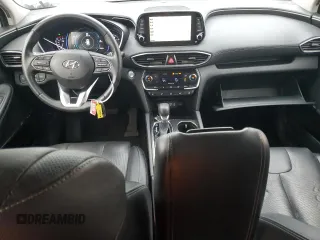 2019 Hyundai Santa Fe Ultimate with VIN 5NMS5CADXKH028355, listed as a Copart auction lot 41640215 with 75,348 mi miles and Salvage Title. Bid and sale history available at carsss.com. Image 8.