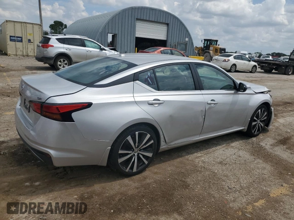2019 Nissan Altima SR with VIN 1N4BL4CV2KC206653, listed as a Copart auction lot 56016814 with Not Provided miles and Salvage Title. Bid and sale history available at carsss.com. Image 3.