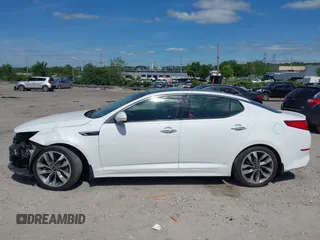 2015 Kia Optima SX Turbo with VIN 5XXGR4A60FG383315, listed as a IAAI auction lot 42299144 with 95,615 mi miles and . Bid and sale history available at DreamBid. Image 13.