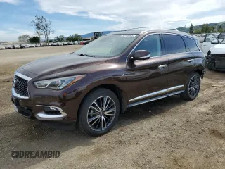 2019 Infiniti QX60 Pure z VIN 5N1DL0MM5KC524862, wystawiony jako Copart lot #52144065 z przebiegiem 20 590 mil mil oraz Szkoda całkowita • Salvage title. Historia ofert i sprzedaży dostępna na DreamBid. Obrazek 1.
