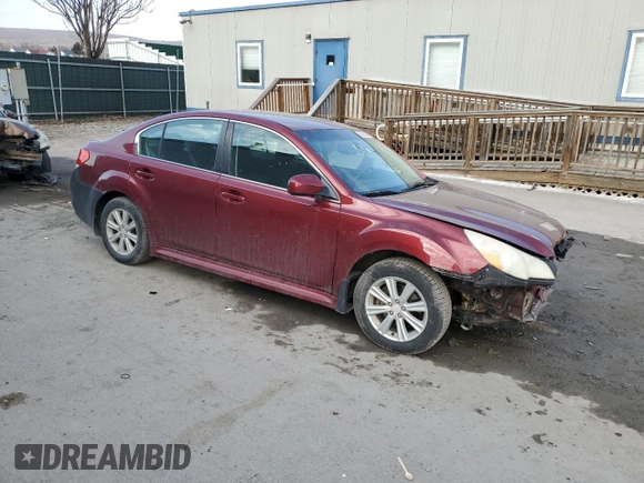 2010 Subaru Legacy Premium with VIN 4S3BMCB64A3220452, listed as a Copart auction lot 47493395 with 178,652 mi miles and Salvage title. Bid and sale history available at DreamBid. Image 4.