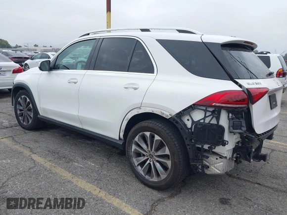 2020 Mercedes-Benz GLE 350 with VIN 4JGFB4JB4LA207240, listed as a IAAI auction lot 42559652 with 64,597 mi miles and . Bid and sale history available at DreamBid. Image 3.