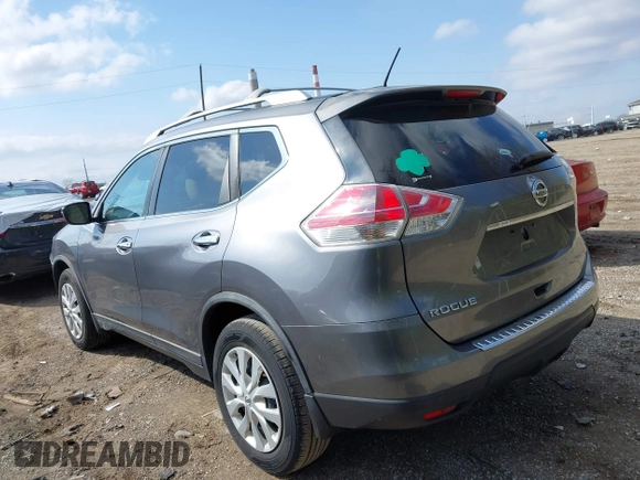 2016 Nissan Rogue S with VIN KNMAT2MT4GP661530, listed as a IAAI auction lot 42011341 with 107,498 mi miles and . Bid and sale history available at DreamBid. Image 3.